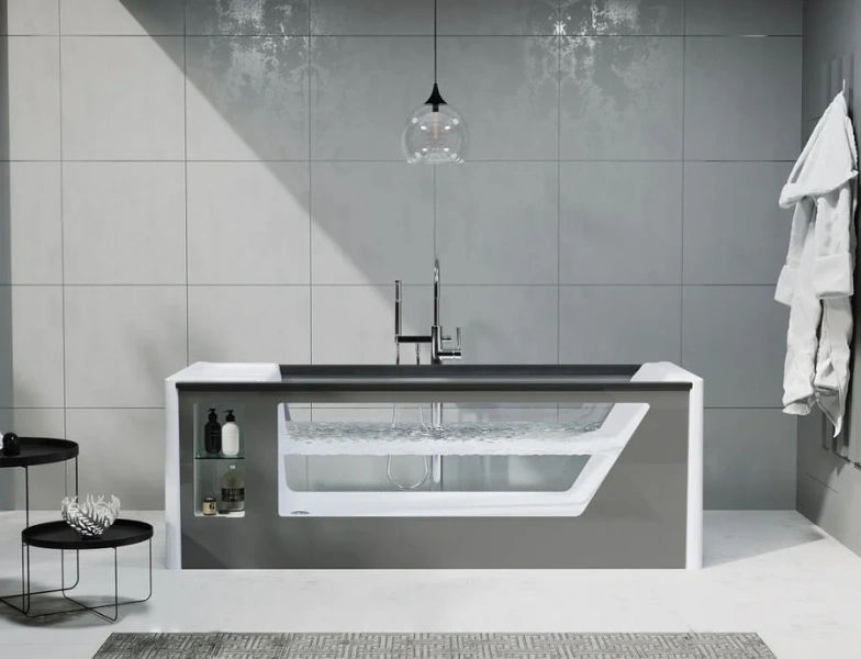 Ванна Aima Design Genesis 180 x 75 см, отдельностоящая, белый, 01ген1875 - фото 1