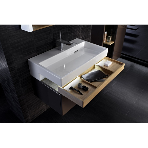 Тумба под раковину подвесная Jacob Delafon Terrace 80 см светло-коричневый лак, нет в наличии - фото 2