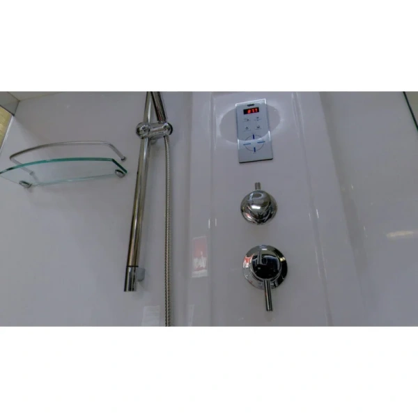 Душевой бокс Timo Lux 170x90 см высокий поддон, с раздвижными дверьми - фото 6