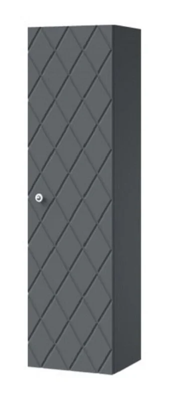 Шкаф-пенал подвесной Caprigo Roma 35 см графит - фото 1