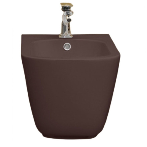 Биде подвесное Kerasan Tribeca borgogna matt - фото 1