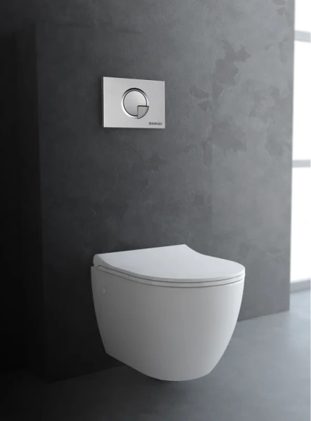 Унитаз подвесной BERGES Okus с микролифтом - фото 4