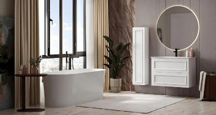 Ванна из искусственного камня Belux Берген Бг-1700, 4810924288974, 170 x 70 см, белый, овальные - фото 5