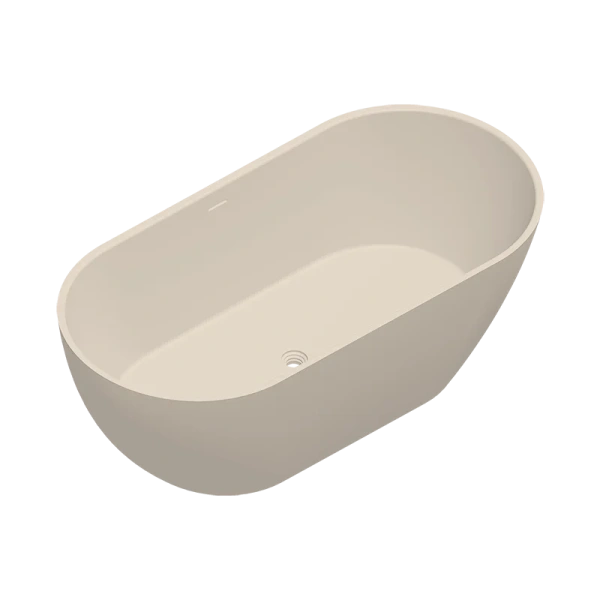 Ванна Radostone Roberta, 165 х 80 см, искусственный камень, крем, VRBA40000165 - фото 1