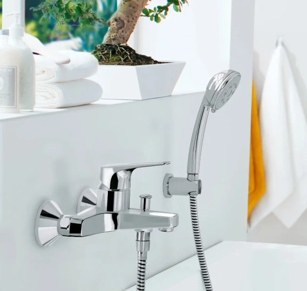 Смеситель для ванны Grohe BauFlow хром - фото 3