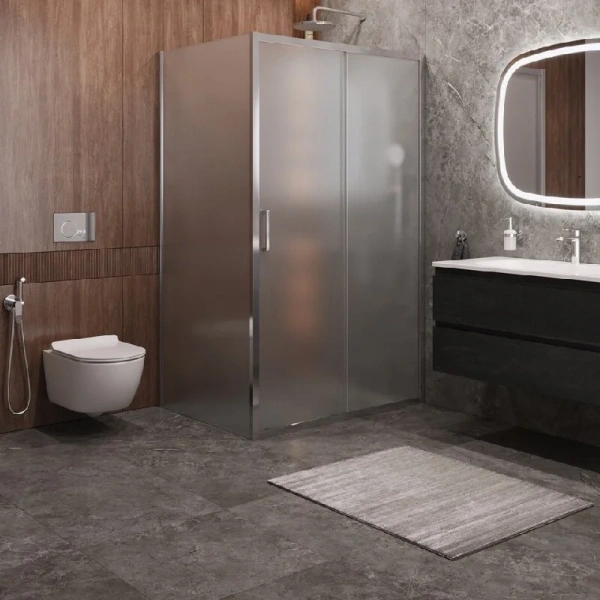 Душевой уголок Cezares Molveno 120x90 см стекло рифленое - фото 1