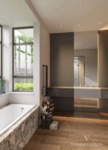 Чугунная ванна Vinsent Veron Devon VDV1807545-AS, 180 x 75 см, с антискользящим покрытием, цвет белый - фото 4