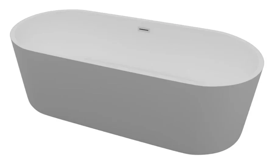 Ванна акриловая Artemis Bauci 180 x 81 см, отдельностоящая, белый глянцевый, 1.05.409.011.01.1.28, отдельностоящие - фото 7