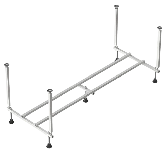 Каркас для ванны Jacob Delafon Ove 170х70 см серый - фото 1