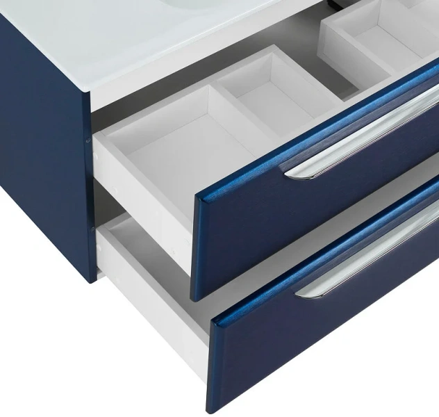 Тумба под раковину подвесная Cezares Eco 80 см Sapfiro, современная, hi-tech - фото 3