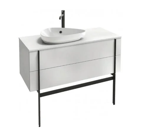 Тумба для раковины цвет, Белый Блестящий Jacob Delafon NOUVELLE VAGUE 120 - фото 1