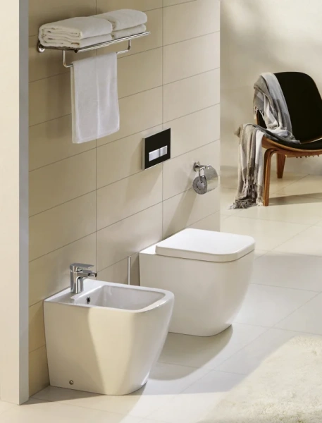 Биде напольное BelBagno Alpina с горизонтальным выпуском - фото 4