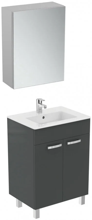 Тумба с раковиной напольная Ideal Standard Tempo E0567 60 см с 2-мя дверцами - фото 4