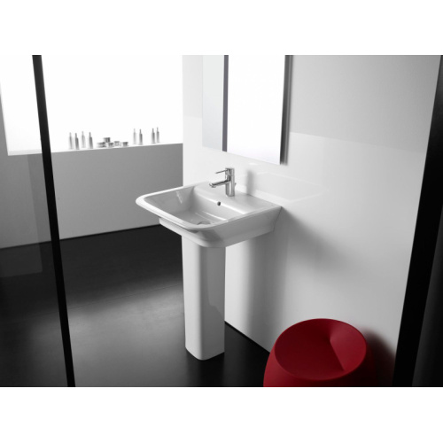 Раковина Roca The Gap 327474000 60 см прямоугольная, белые - фото 4