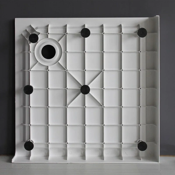 Душевой поддон RGW SMC-C-099 90x90 см белый - фото 3