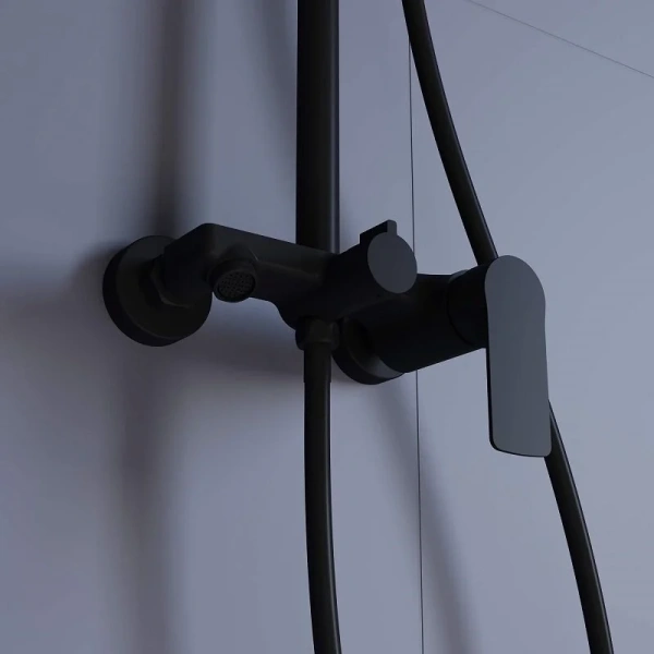 Душевая стойка RGW Shower Panels SP-26B черная - фото 3