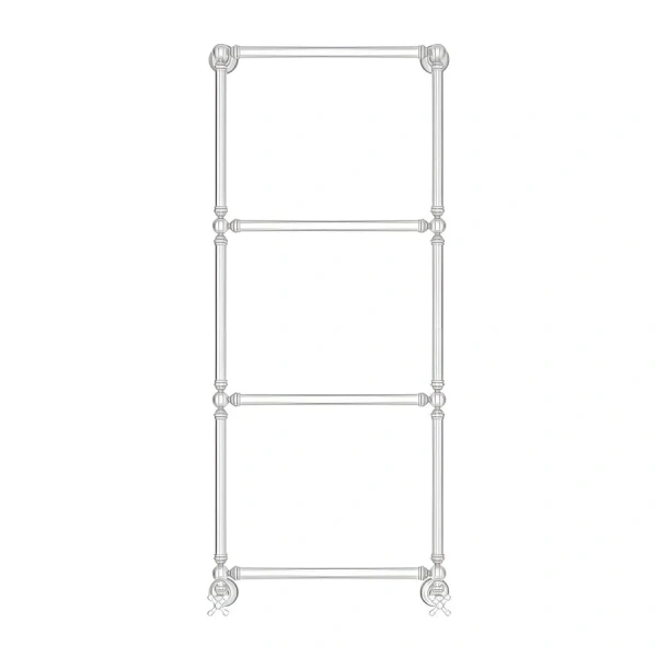 Полотенцесушитель водяной Сунержа Ренессанс 50х126 см сатин - фото 1