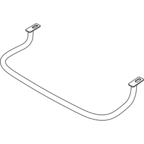 Полотенцедержатель для раковины, цвет хром, Globo Genesis - фото 2