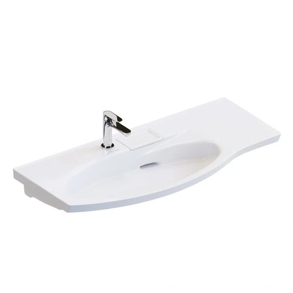 Раковина мебельная Kerama Marazzi Riva 100 см левая - фото 1