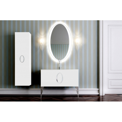 Тумба без раковины с 2 ножками, белая 100 см. La Beaute KANTAL, по запросу - фото 2