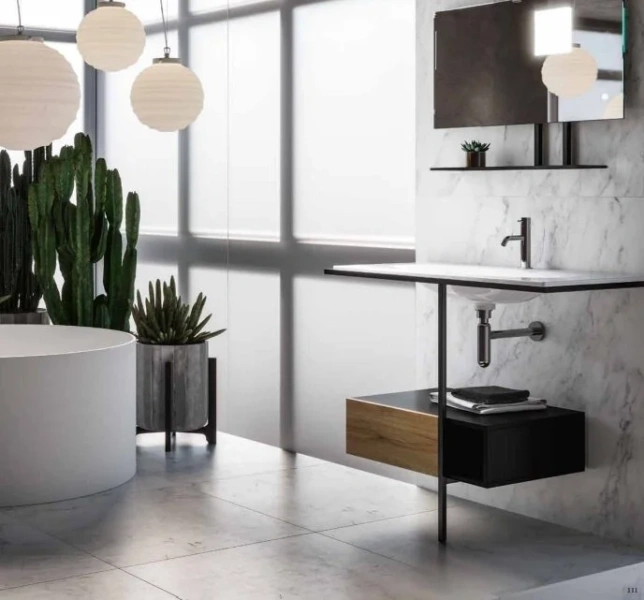 Раковина Kerasan Shape 122 см белый матовый - фото 3