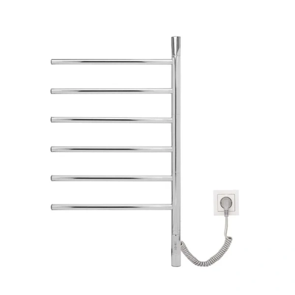 Полотенцесушитель электрический Vincea 80х43 хром - фото 1