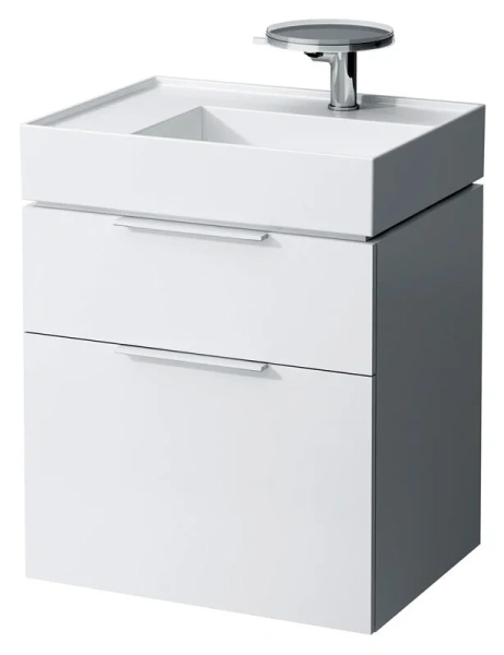 Тумба для раковины с двумя ящиками Laufen Kartell 4.0755.2