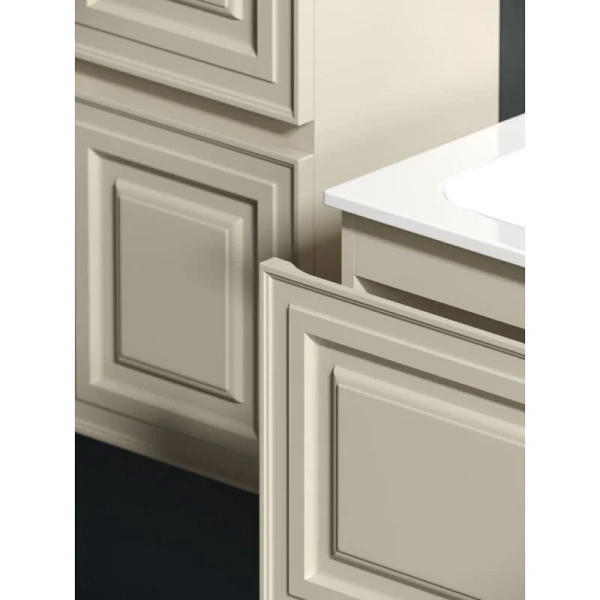 Тумба под раковину подвесная Sancos Very 60 см beige soft, моноблок - фото 5