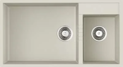 Мойка для кухни Omoikiri Tedori 86-2-LB 4993 86 см искусственный гранит - фото 1