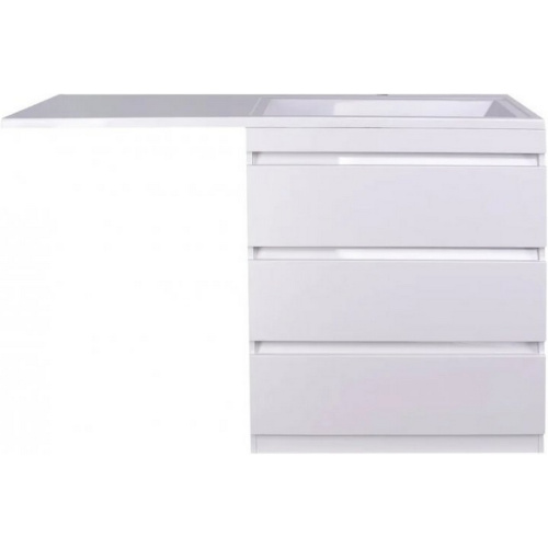 Тумба под раковину напольная Style Line Даллас 77 см белая, окрашенные - фото 9