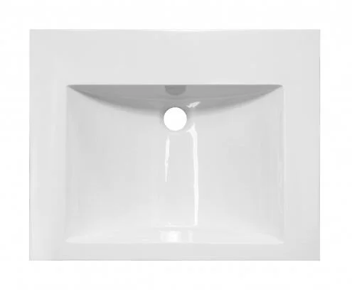 Раковина мебельная Misty Монако 60 см белая - фото 1