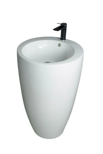 Раковина напольная GID Nb133 49 см белая - фото 1