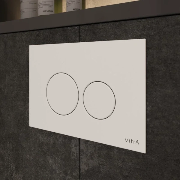 Клавиша смыва VitrA Origin белая - фото 3