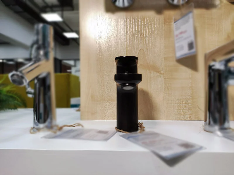 Смеситель для раковины Hansgrohe Vernis Blend черный матовый, с 1 монтажным отверстием - фото 8