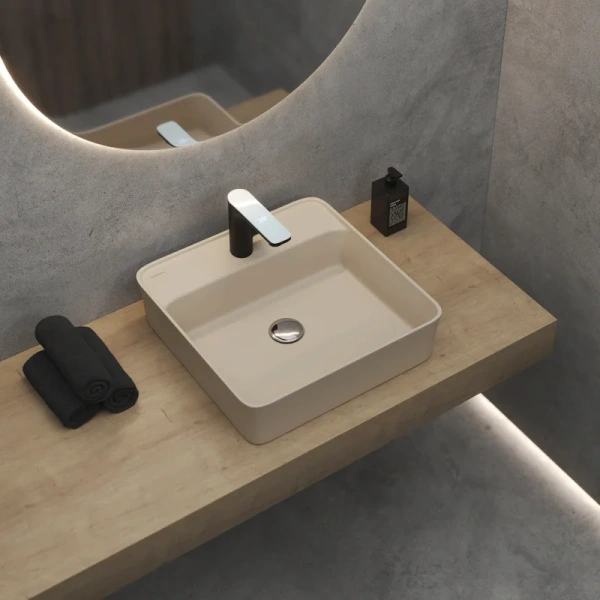 Раковина BERGES Ego 1820 45 см накладная - фото 2