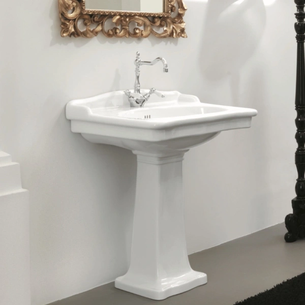 Раковина ArtCeram Hermitage HEL002 68 см прямоугольная - фото 2