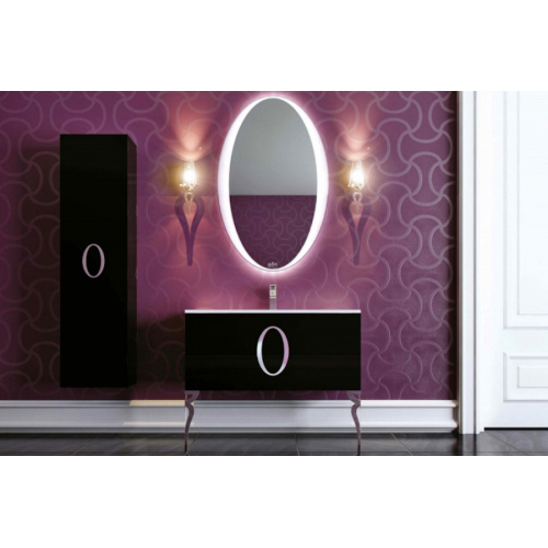 Мебель для ванной La Beaute Gard 90, белая, черная - фото 7