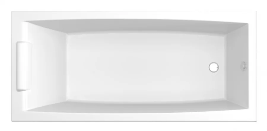 Ванна акриловая Marka One Aelita Slim 150 x 75 см, белый, 01ае1575слим - фото 1