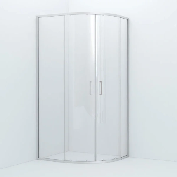 Душевой уголок IDDIS Zodiac 100х80 см стекло прозрачное - фото 1