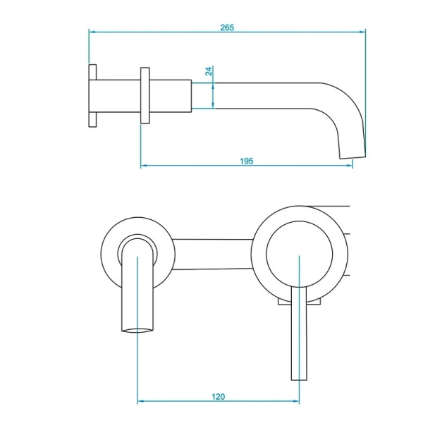 Смеситель для раковины RGW Shower Panels SP-47B черный - фото 2