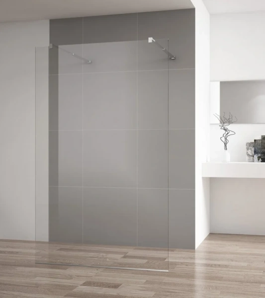 Душевая перегородка Cezares Liberta 140 см профиль хром - фото 4