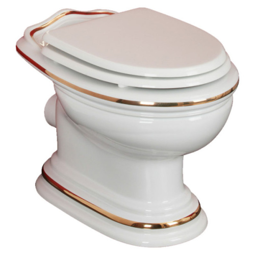 Унитаз напольный Migliore Milady декор D2 - фото 1