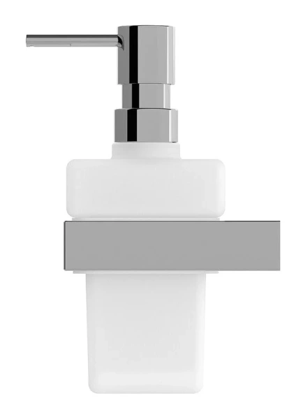 Дозатор для мыла Cezares Slider хром, хром, белые, комбинированные - фото 3