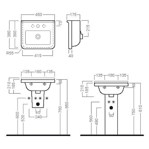 Схема, подвесные, накладные (на столешницу) - фото 6
