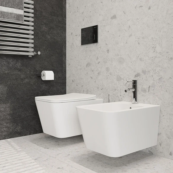 Биде подвесное Aqueduto MACIO белое матовое index_1 - фото 7