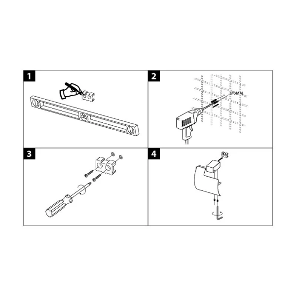 Бумагодержатель Lemark Smooth Line черный матовый - фото 4