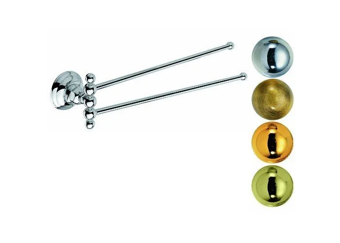 Полотенцедержатель для ванной двойной поворотный Nicolazzi Classica 1482 - фото 3