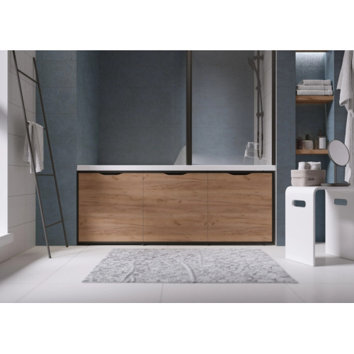 Фронтальная панель 1Marka Grunge Loft 170 см Дуб Крафт золотой - фото 2