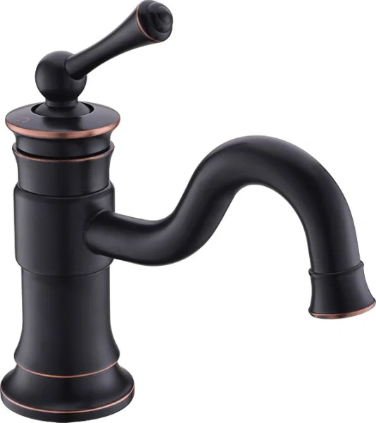 Смеситель для раковины Timo Adelia черный антик 6061/04F - фото 2