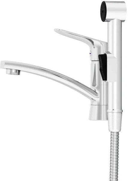 Смеситель с гигиеническим душем Damixa Origin Bit с поворотным изливом - фото 4